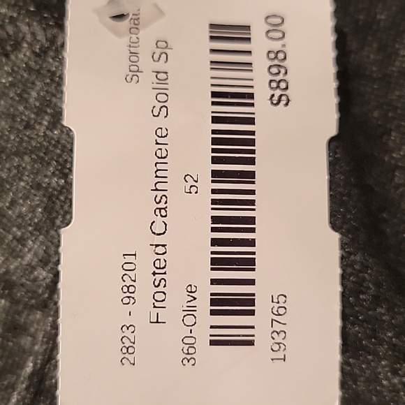 Jerrykey Sprt Jacket size 52 frosted cashmere - Picture 6 of 6